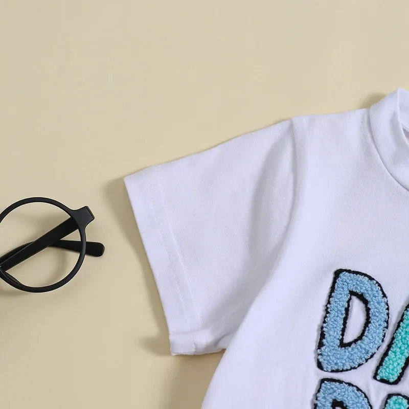 2Pcs Summer Baby Boy Short Sleeve Set