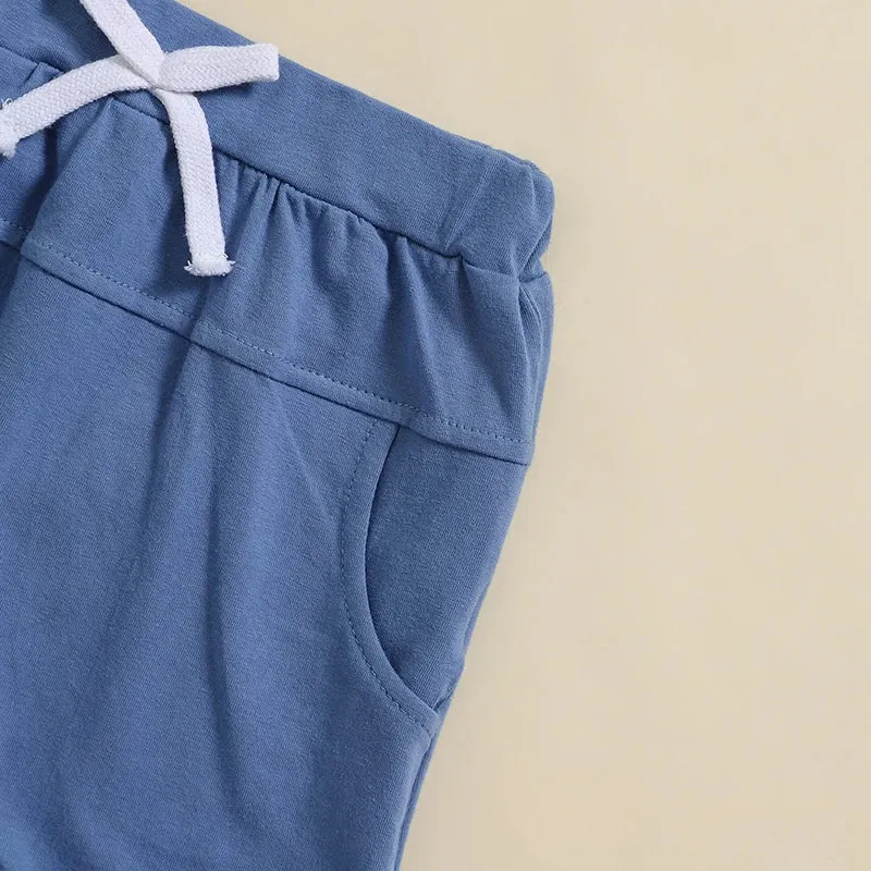 2Pcs Summer Baby Boy Short Sleeve Set