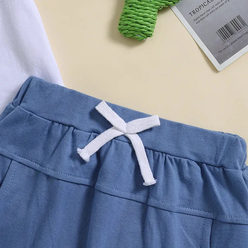 2Pcs Summer Baby Boy Short Sleeve Set