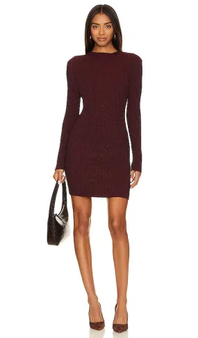 525 Mabel Dress in Burgundy