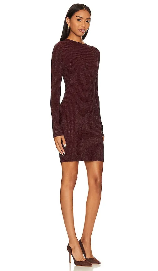 525 Mabel Dress in Burgundy