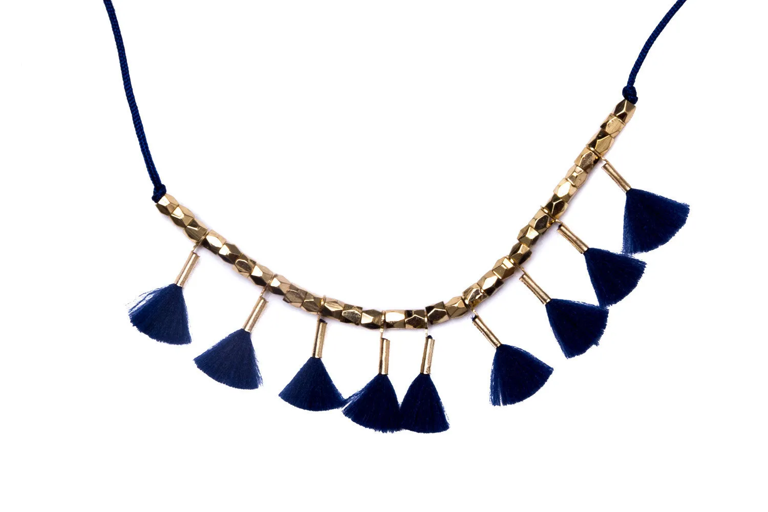 Acatl Necklace (Navy)