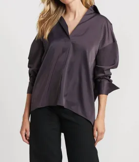 Adroit Atelier - Kay Popover Satin Blouse