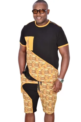 African Native Nigerian Ankara Yellow