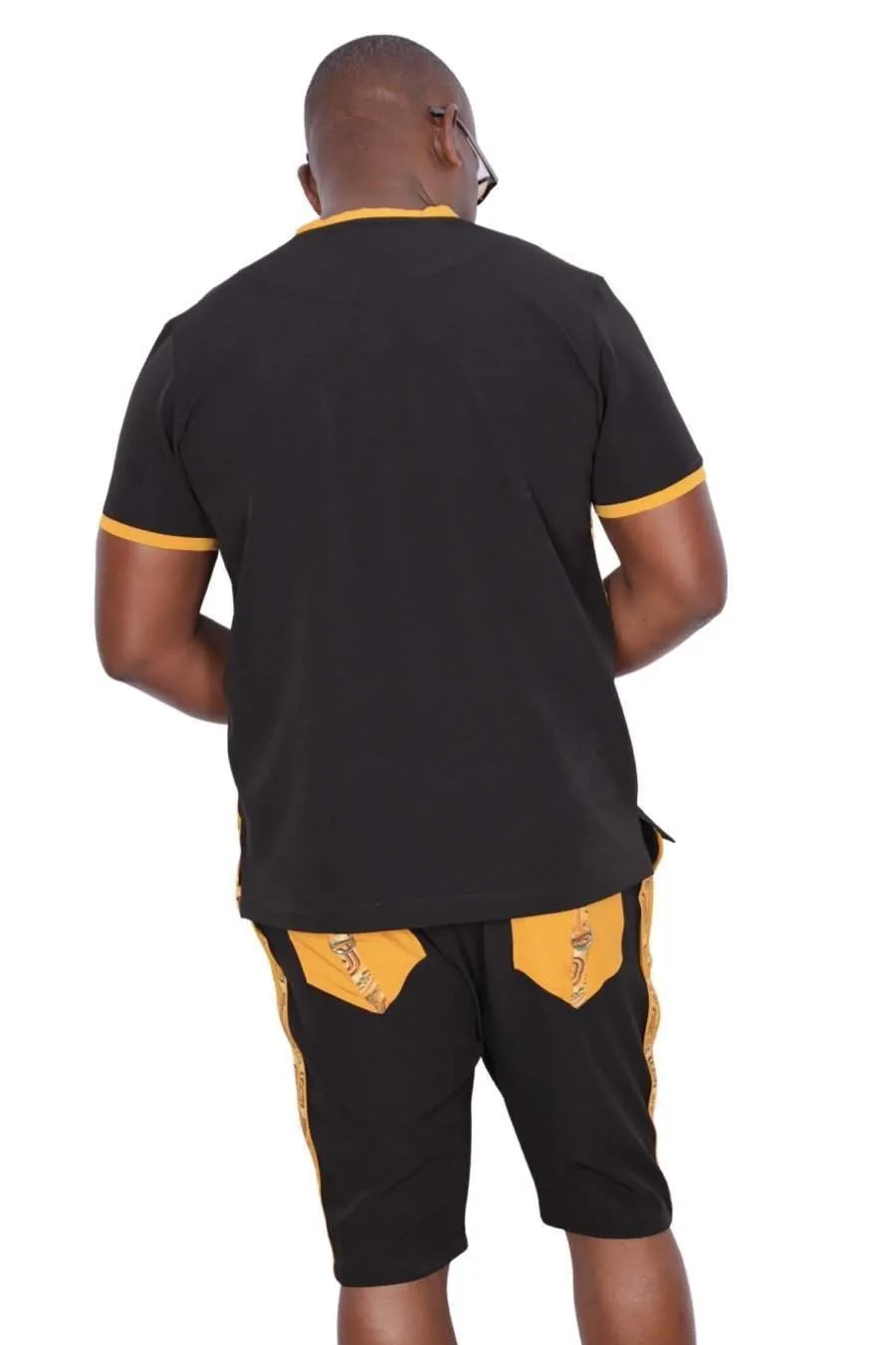 African Native Nigerian Ankara Yellow