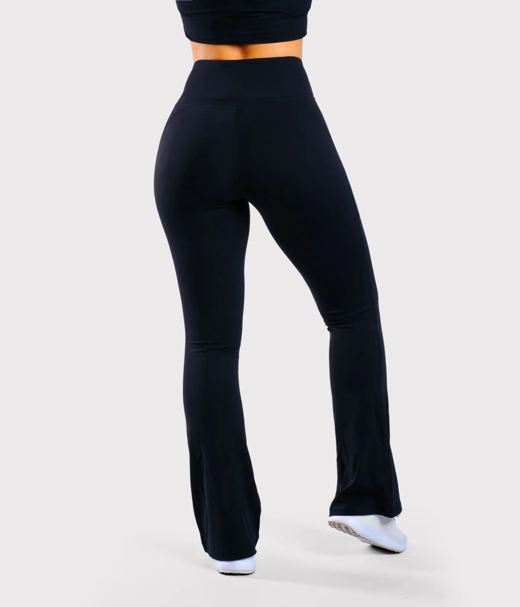 Black Flared Yoga