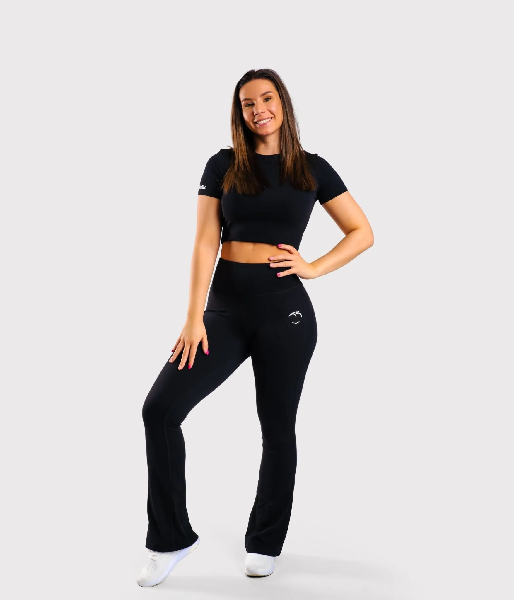Black Flared Yoga