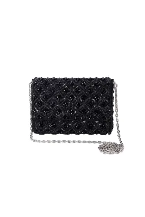 Blackistan Hand-Embroidered Clutch