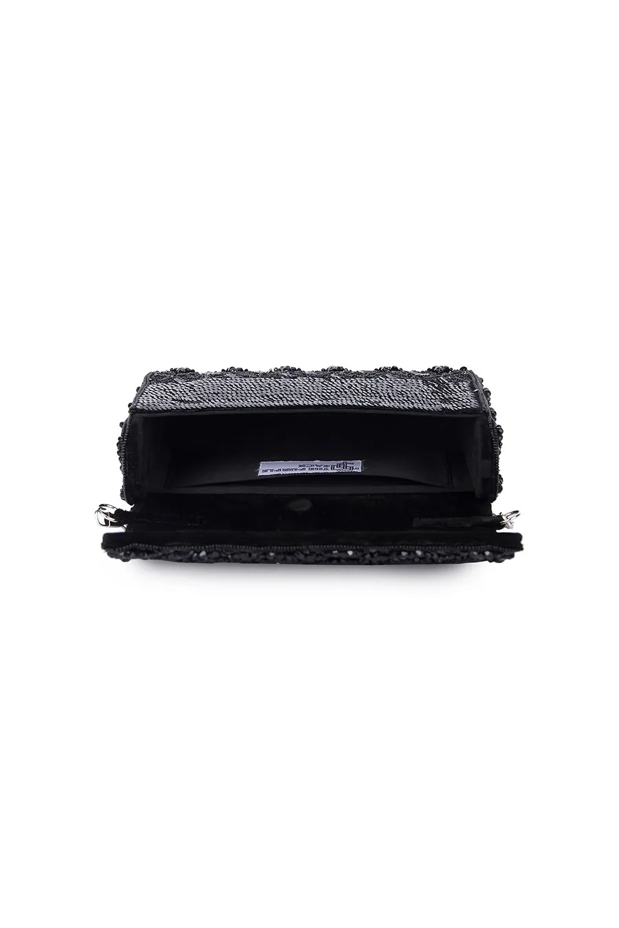 Blackistan Hand-Embroidered Clutch