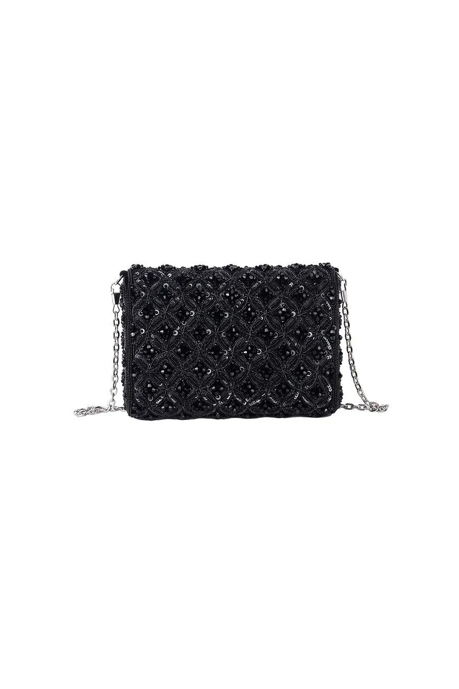 Blackistan Hand-Embroidered Clutch