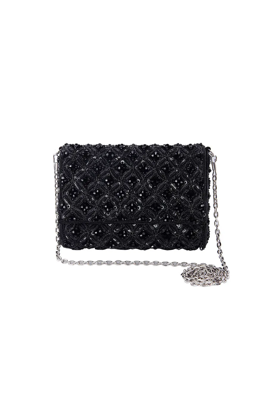 Blackistan Hand-Embroidered Clutch