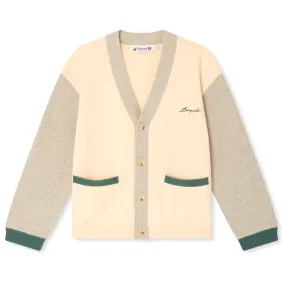 BONPOINT Edouard Two-Tone Cardigan