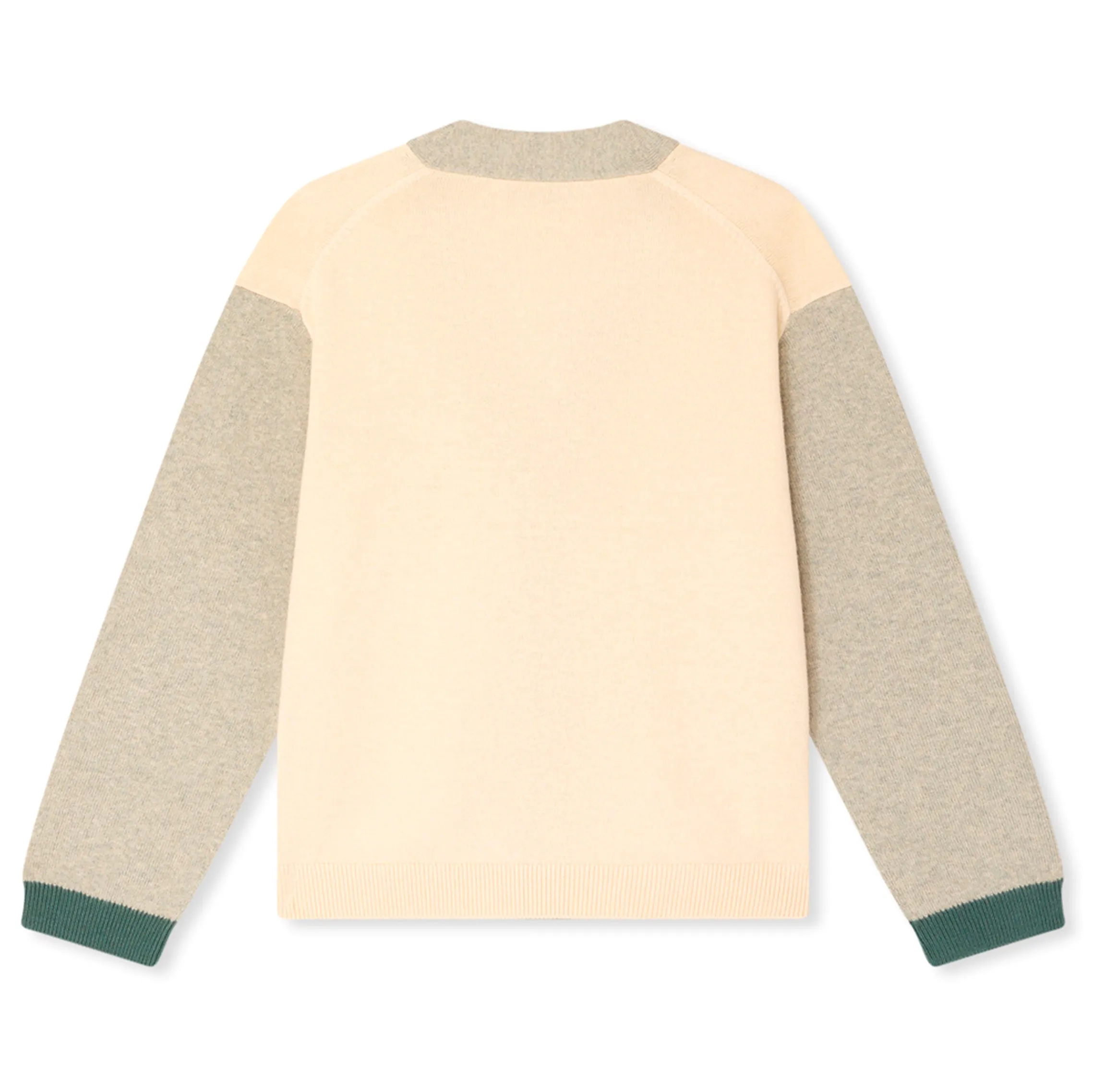 BONPOINT Edouard Two-Tone Cardigan