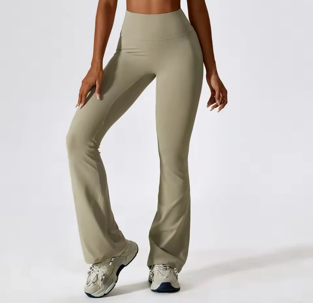 BTR Sculpt Sports Ruched Gym Flares