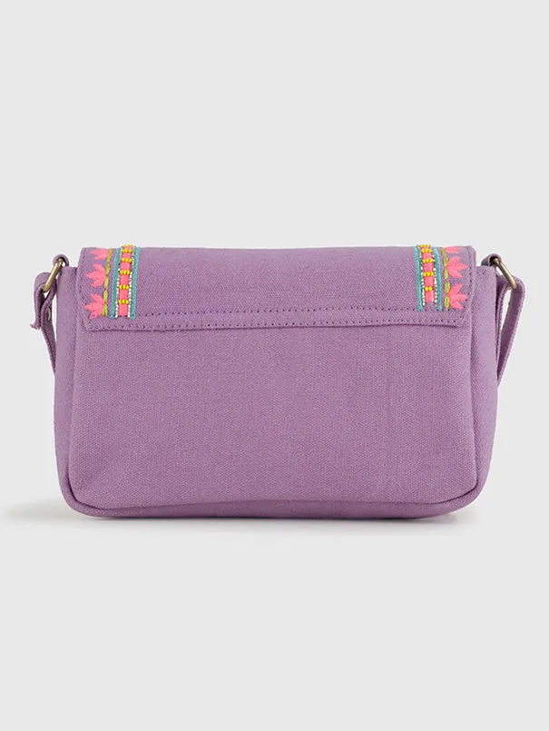 Carina Purple Sling Bag