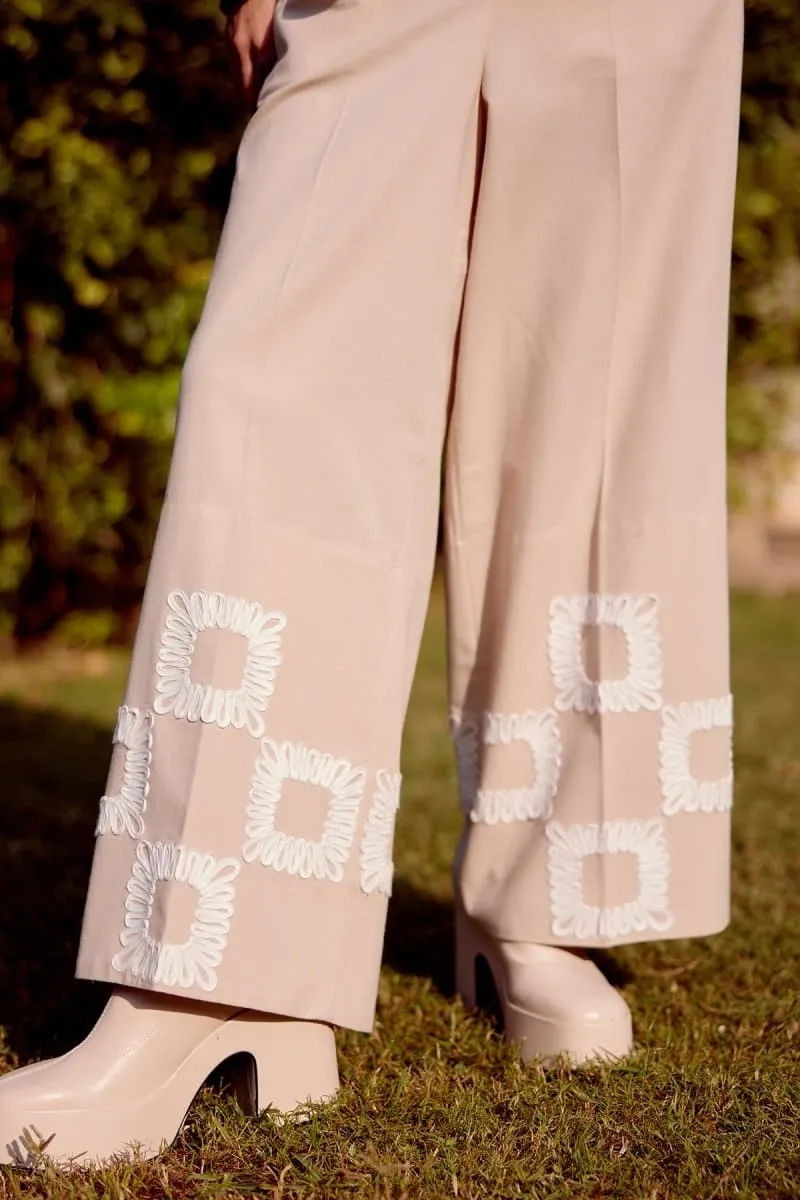 Cora Embroidered Trouser