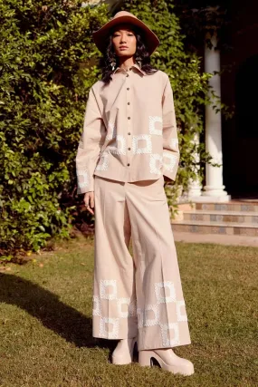 Cora Embroidered Trouser