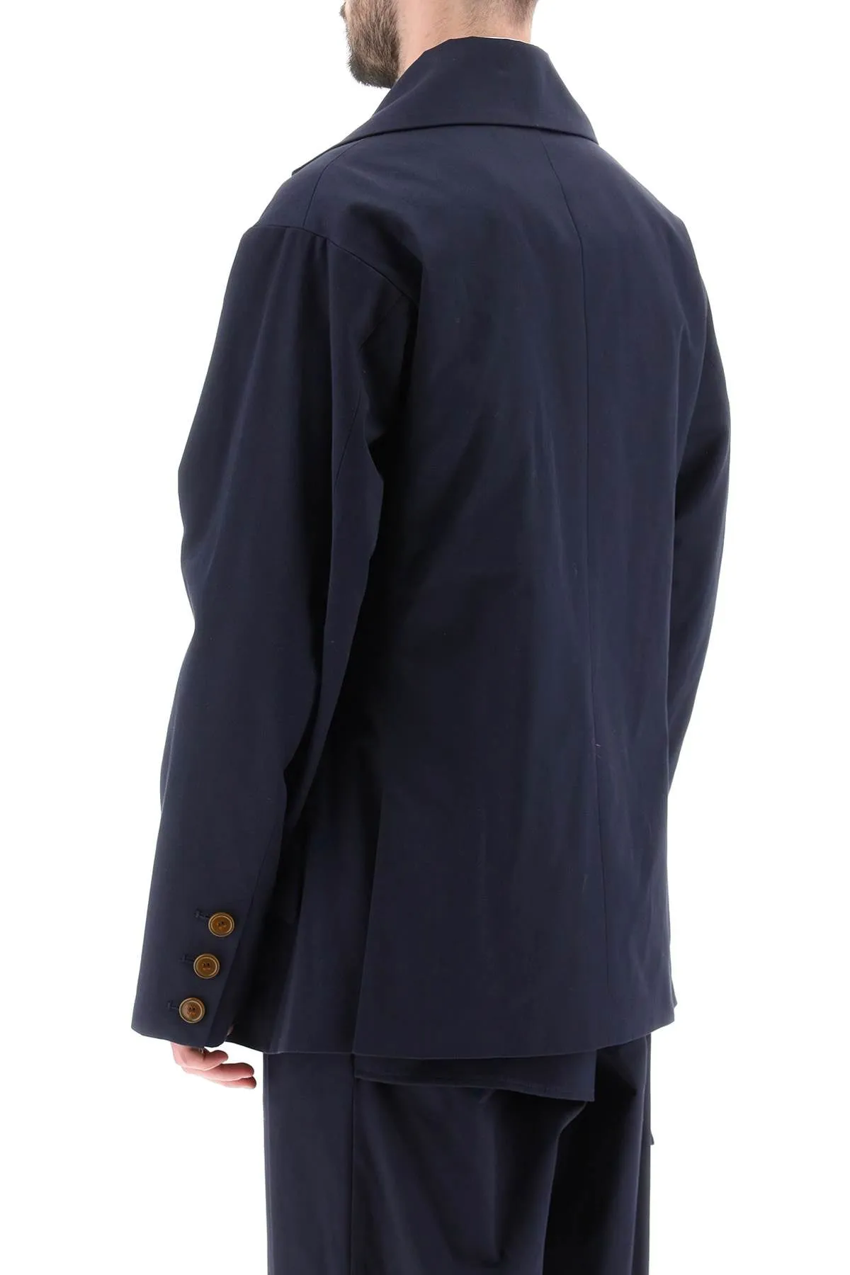 cotton twill caban