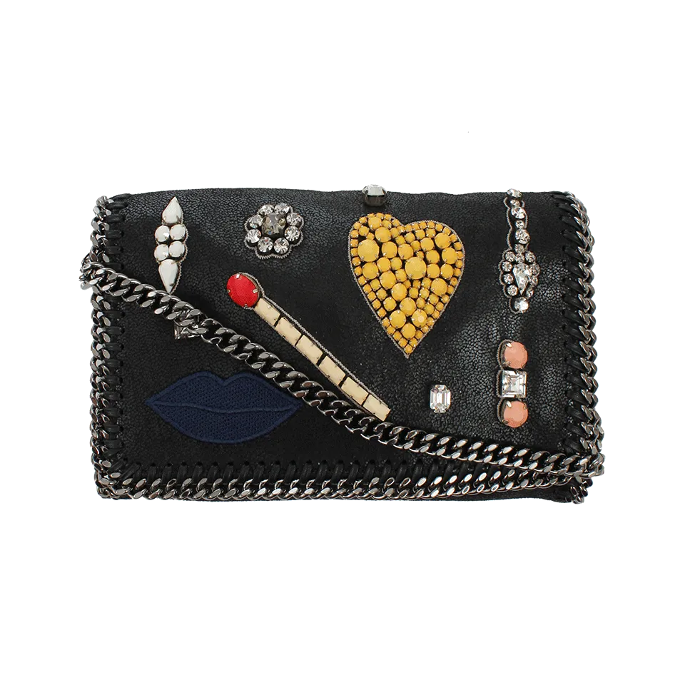 Crossbody Embroidered Clutch