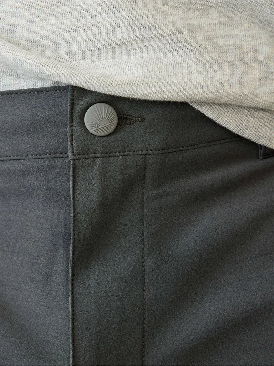 Faherty Brand All Day Short in Mountain Coal