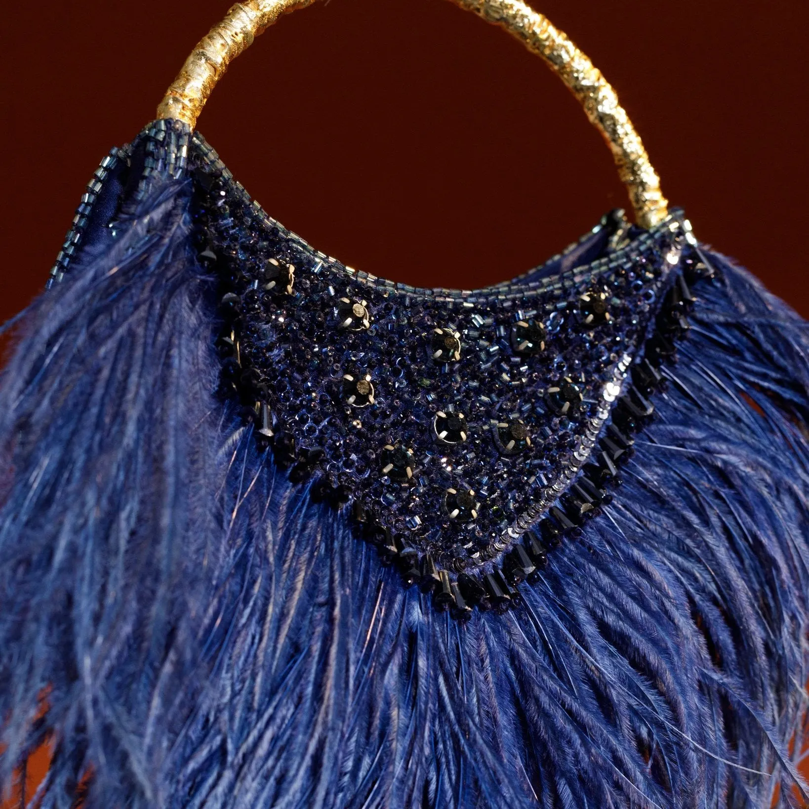 Fiery Dark Blue
