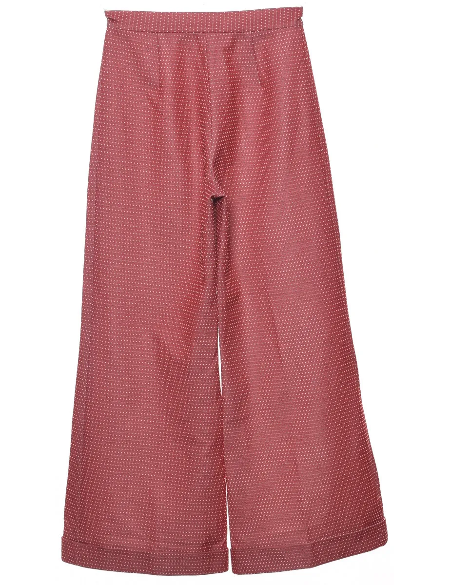 Flared Leg Trousers - W26 L28