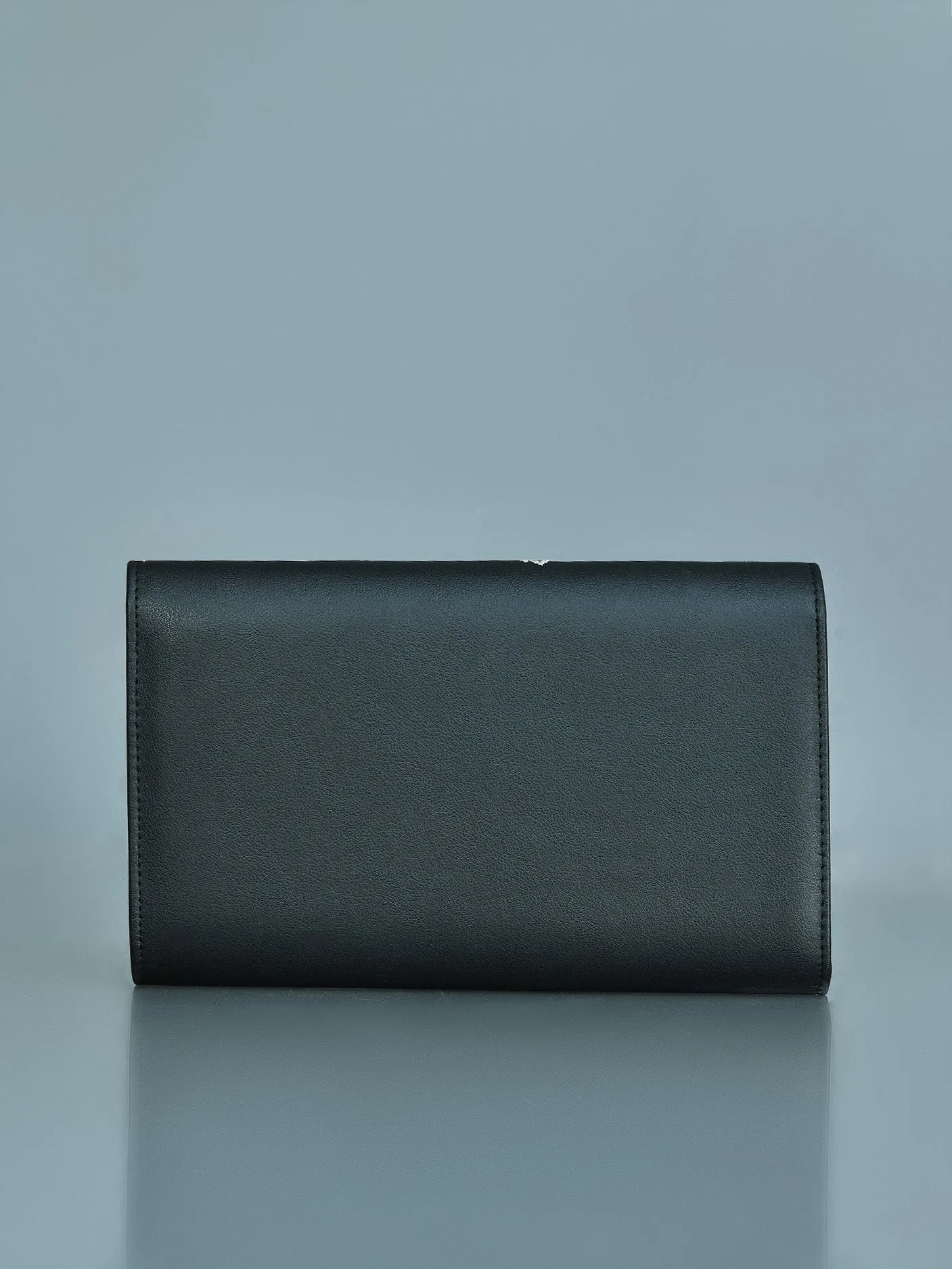 Floral Embroidered Clutch