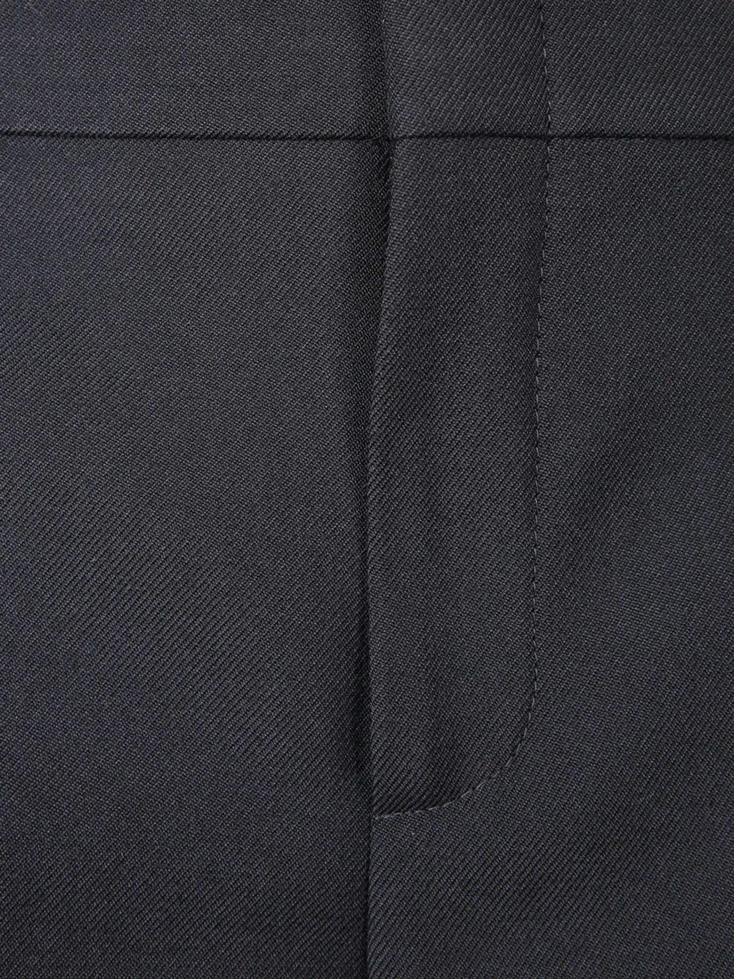 Horsebit black trousers