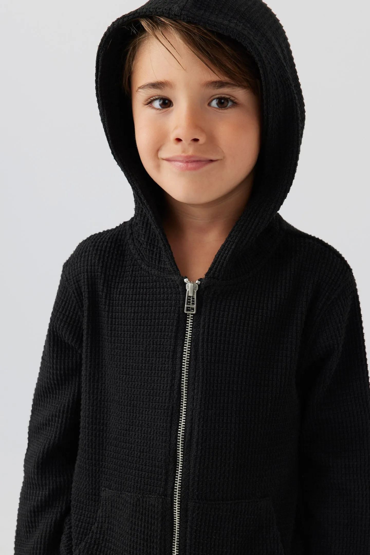 Kids Manhattan Thermal Zip Hoodie
