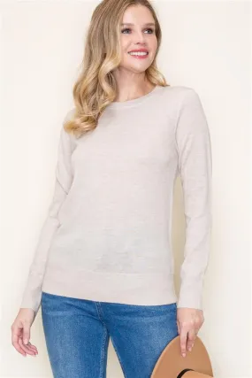 Lightweight, Soft Crew Neck Sweater