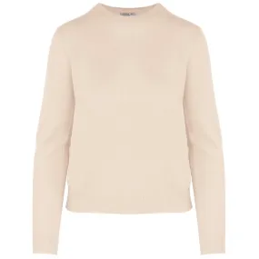 Malo Beige Cashmere Women Sweater