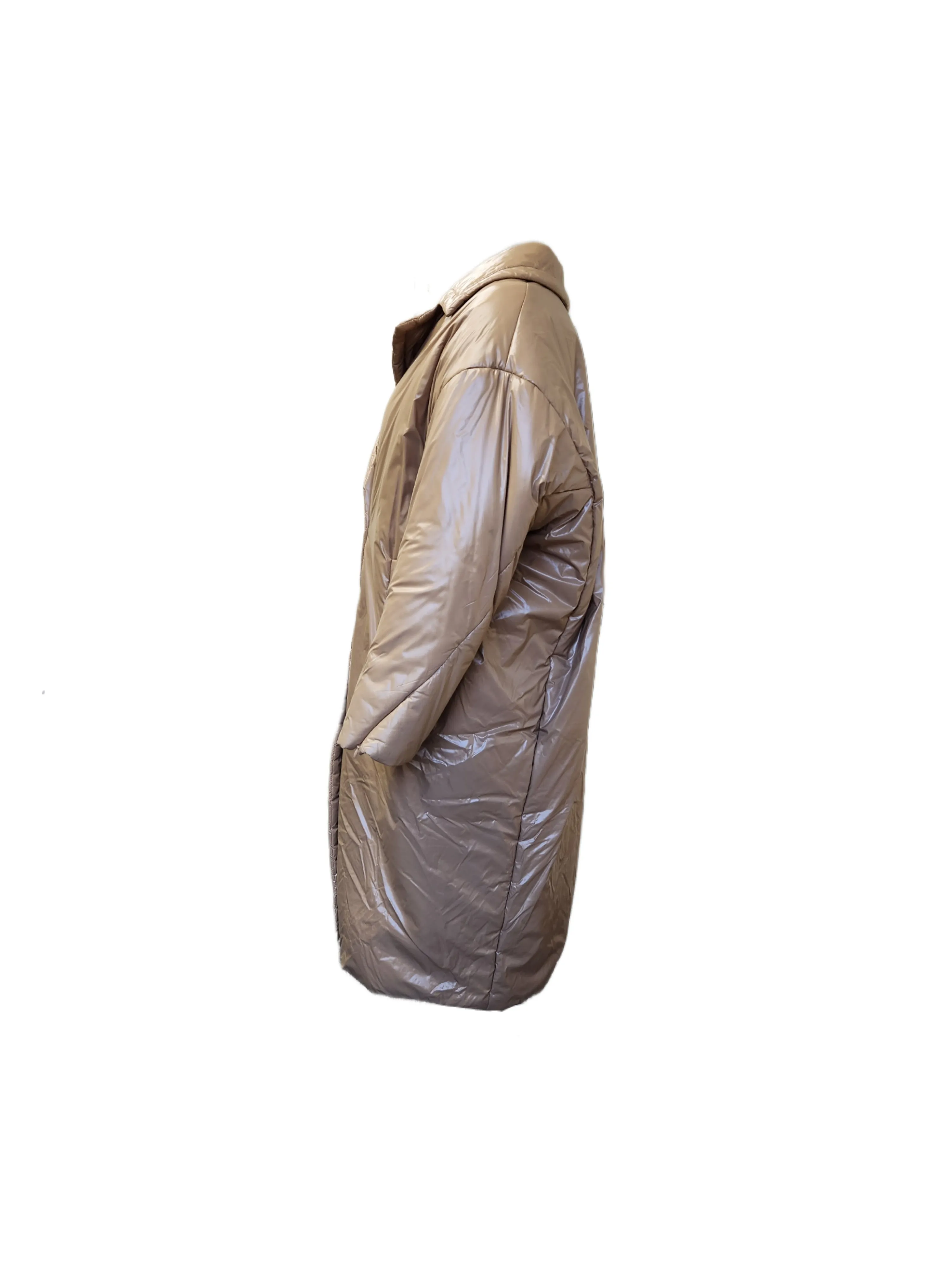 Marina Rinaldi Women's Beige Penisola Quilted Jacket Size 20W/29 NWT