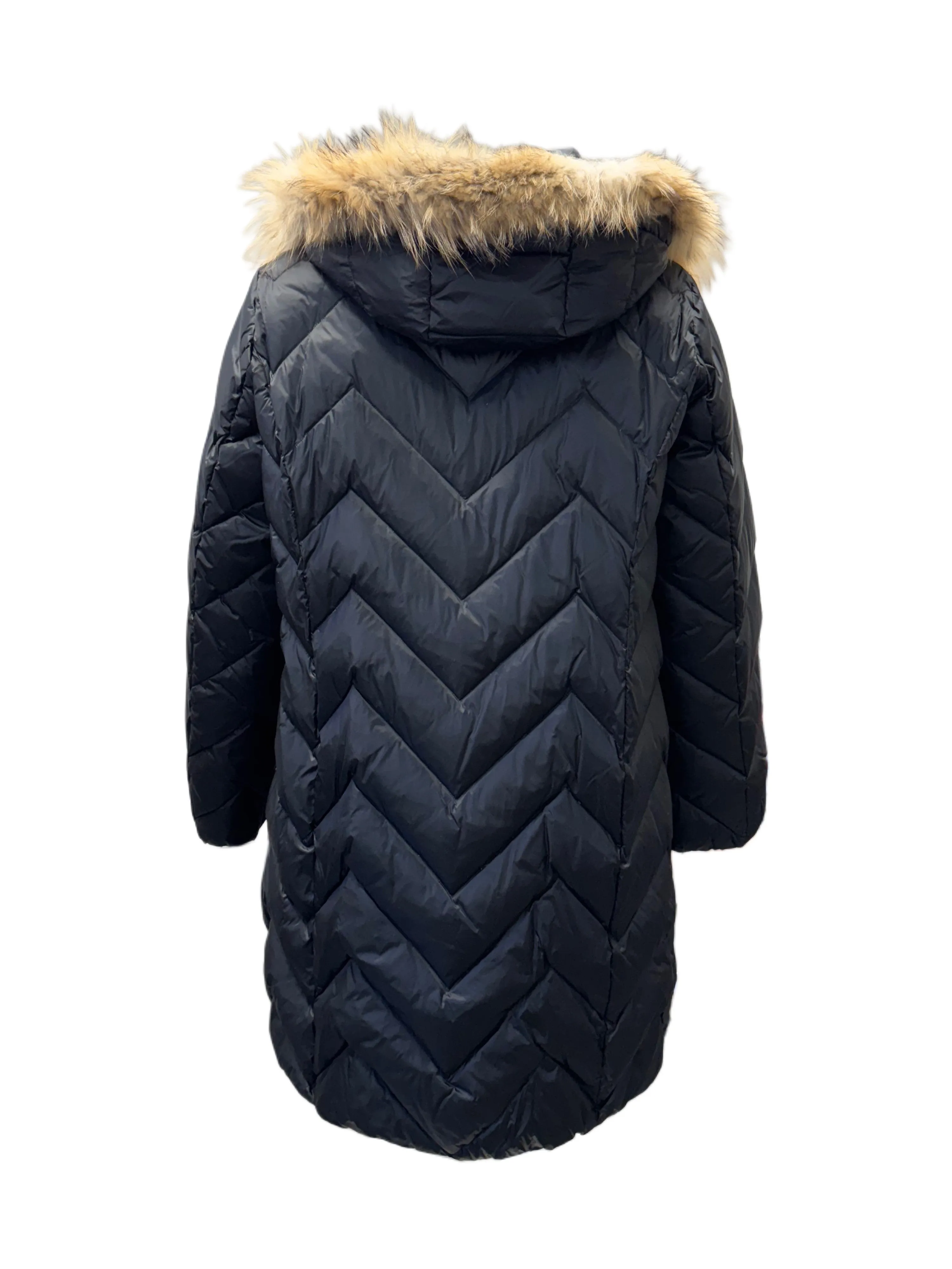 Marina Rinaldi Women's Black Pandoro Quilted Jacket NWT