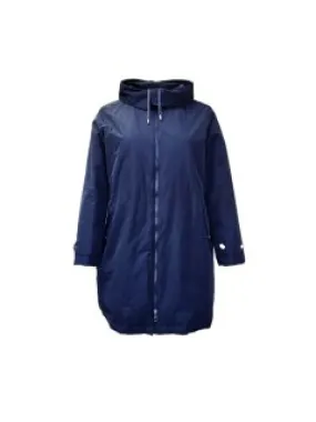 Marina Rinaldi Women's Navy Pagella Quilted Jacket NWT