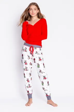 Merry Puggin' Christmas Jam Pant