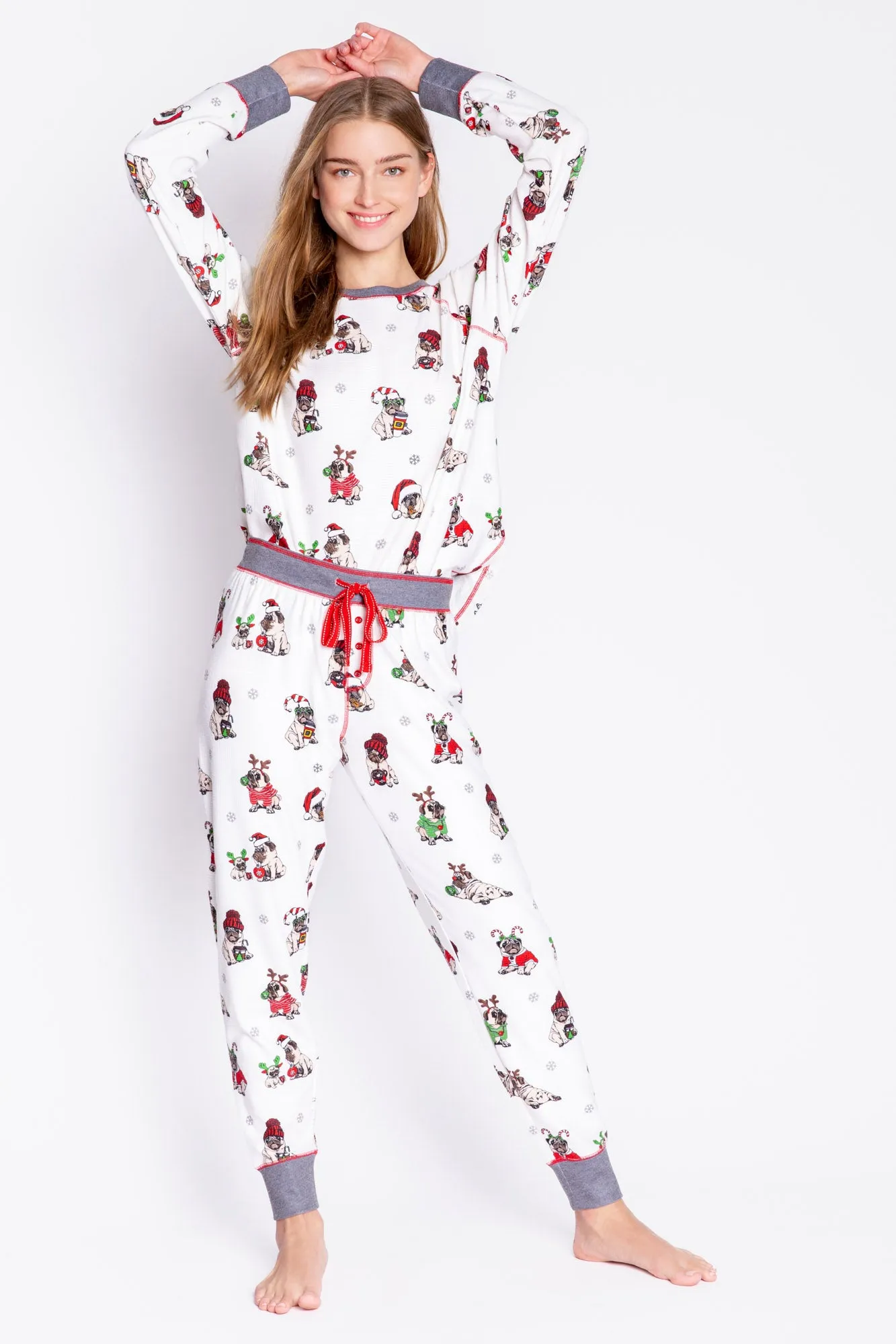 Merry Puggin' Christmas Jam Pant