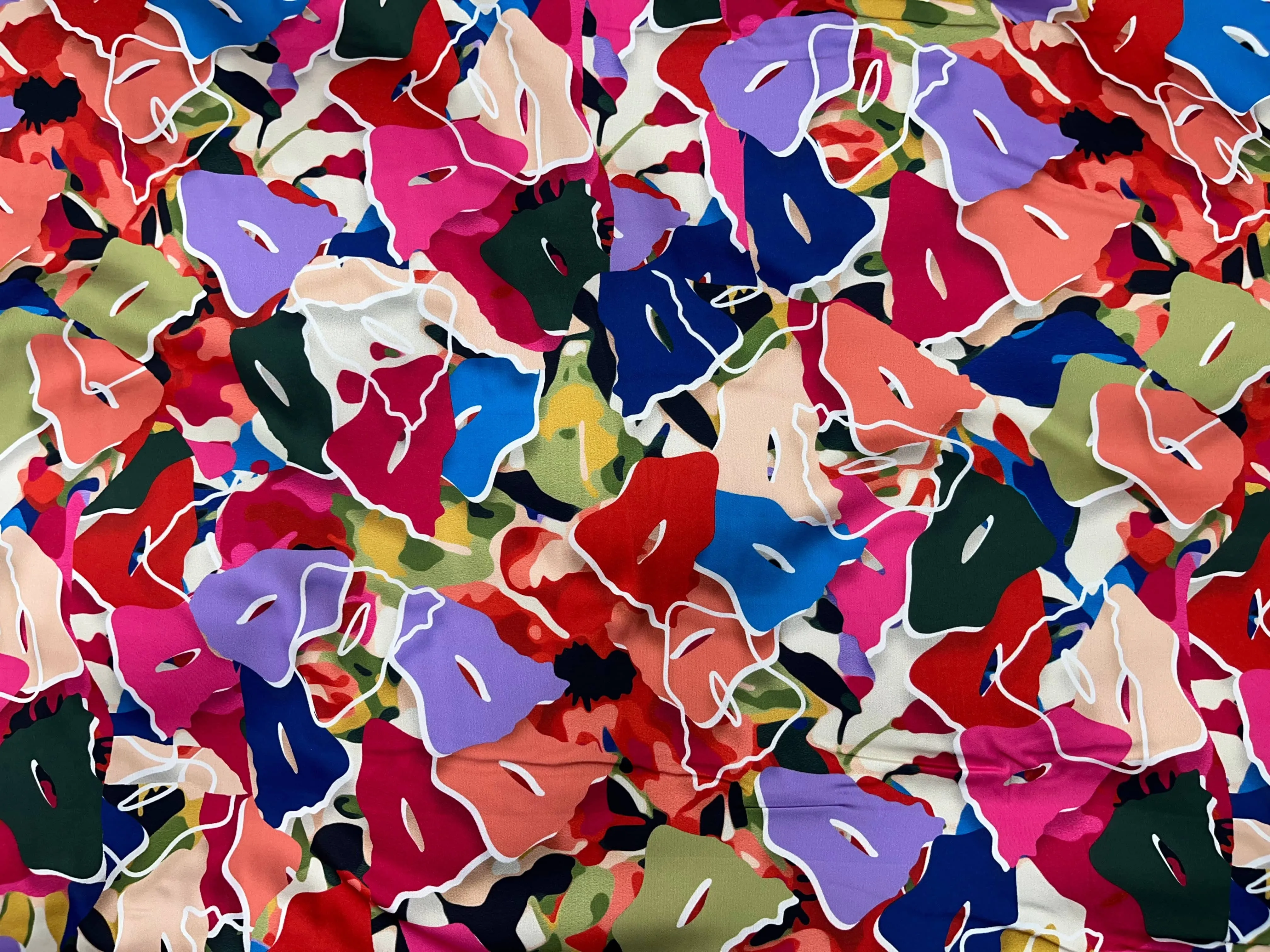 Mosaic - Super Deluxe Satin Fabric
