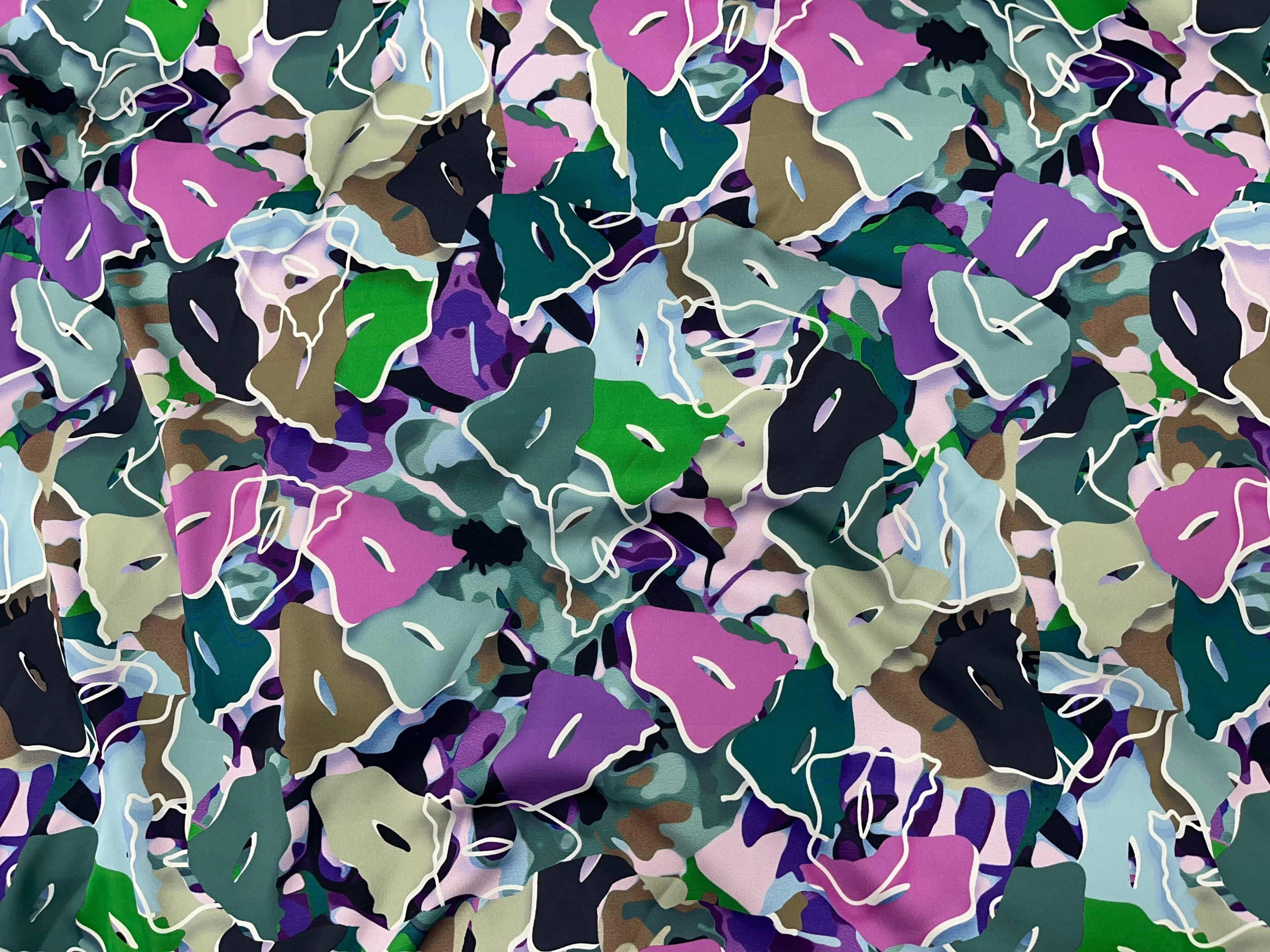 Mosaic - Super Deluxe Satin Fabric