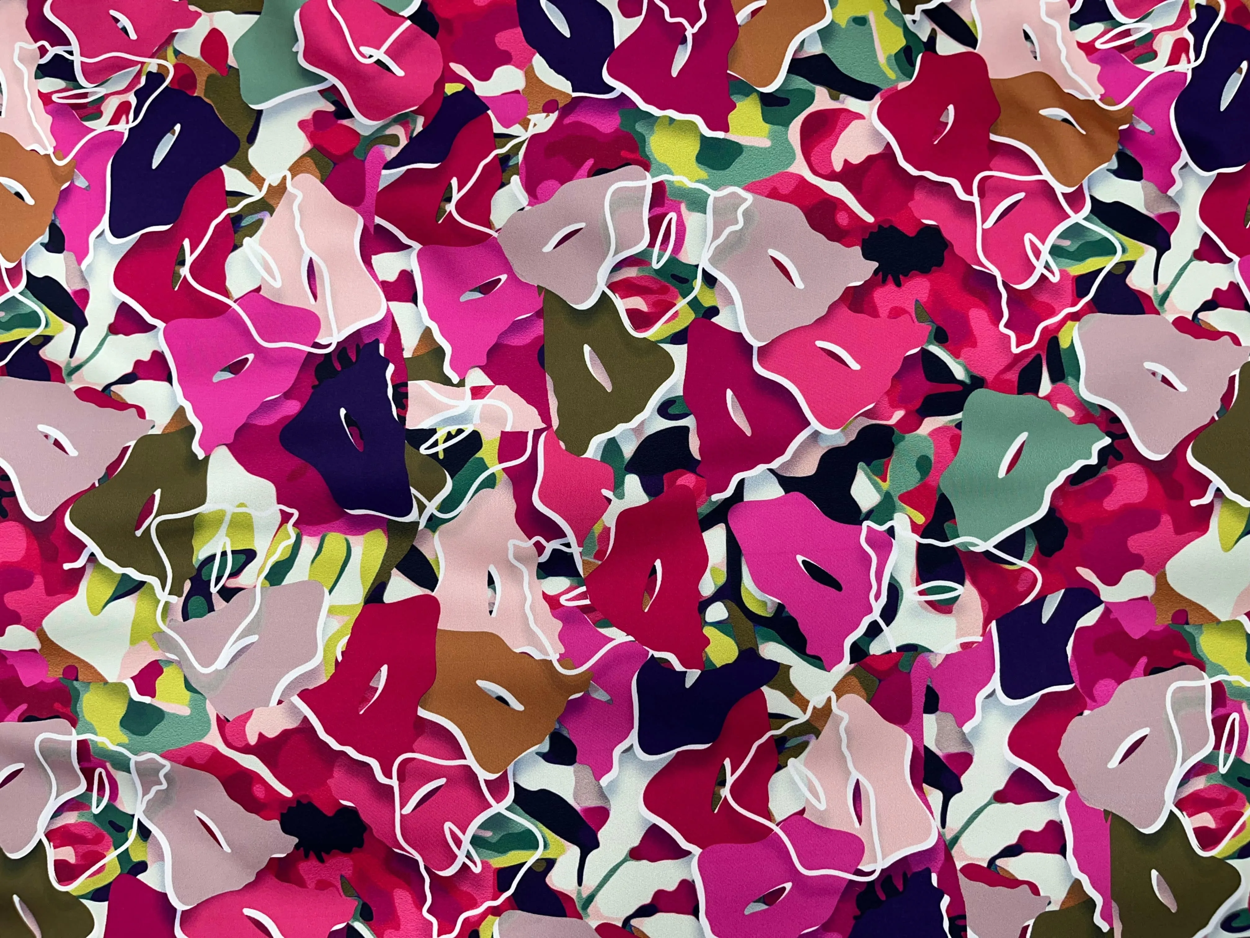 Mosaic - Super Deluxe Satin Fabric