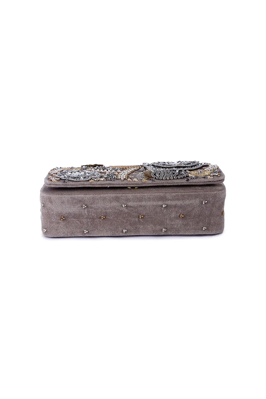 Multicolour Foolwati Embroidered Clutch