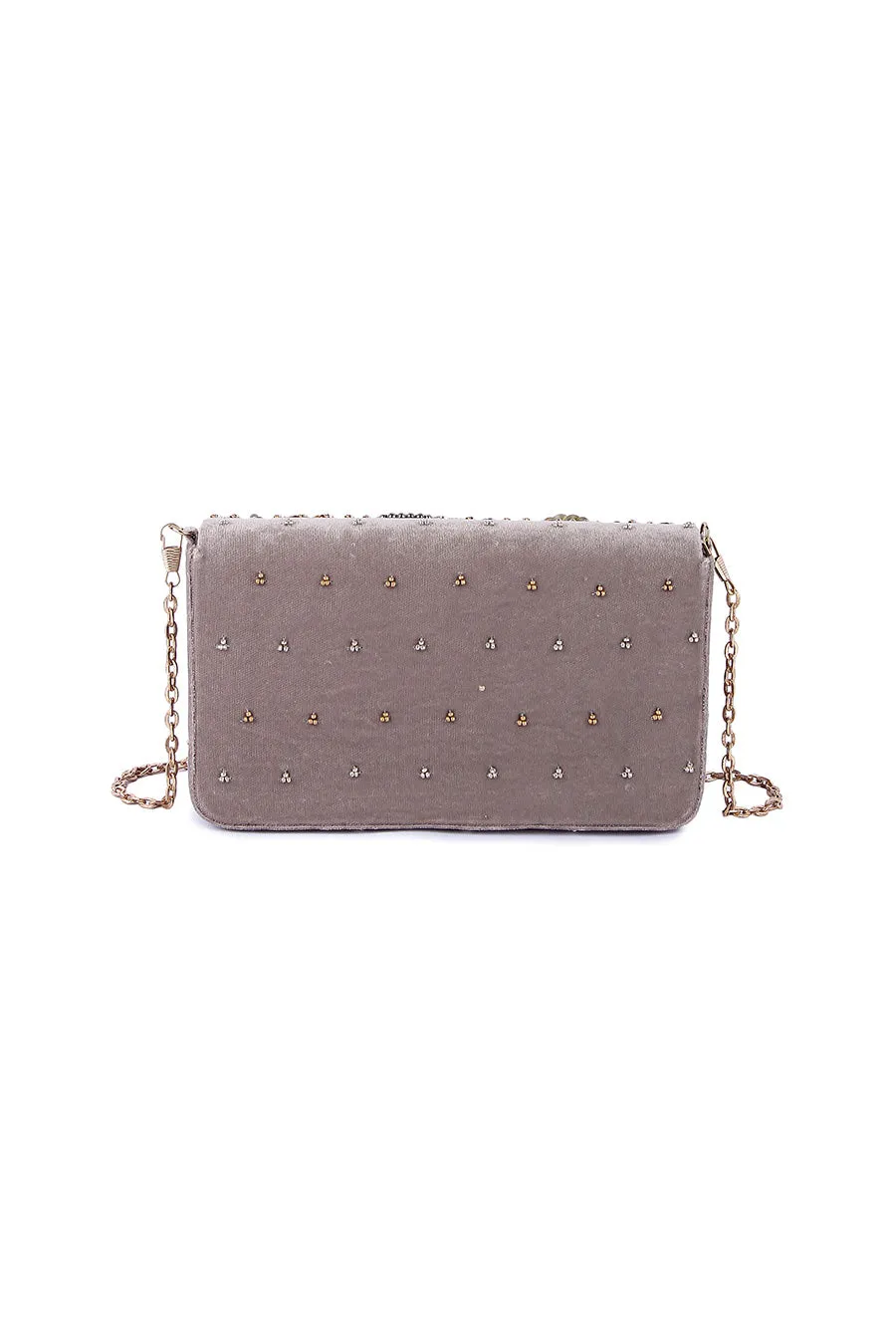 Multicolour Foolwati Embroidered Clutch