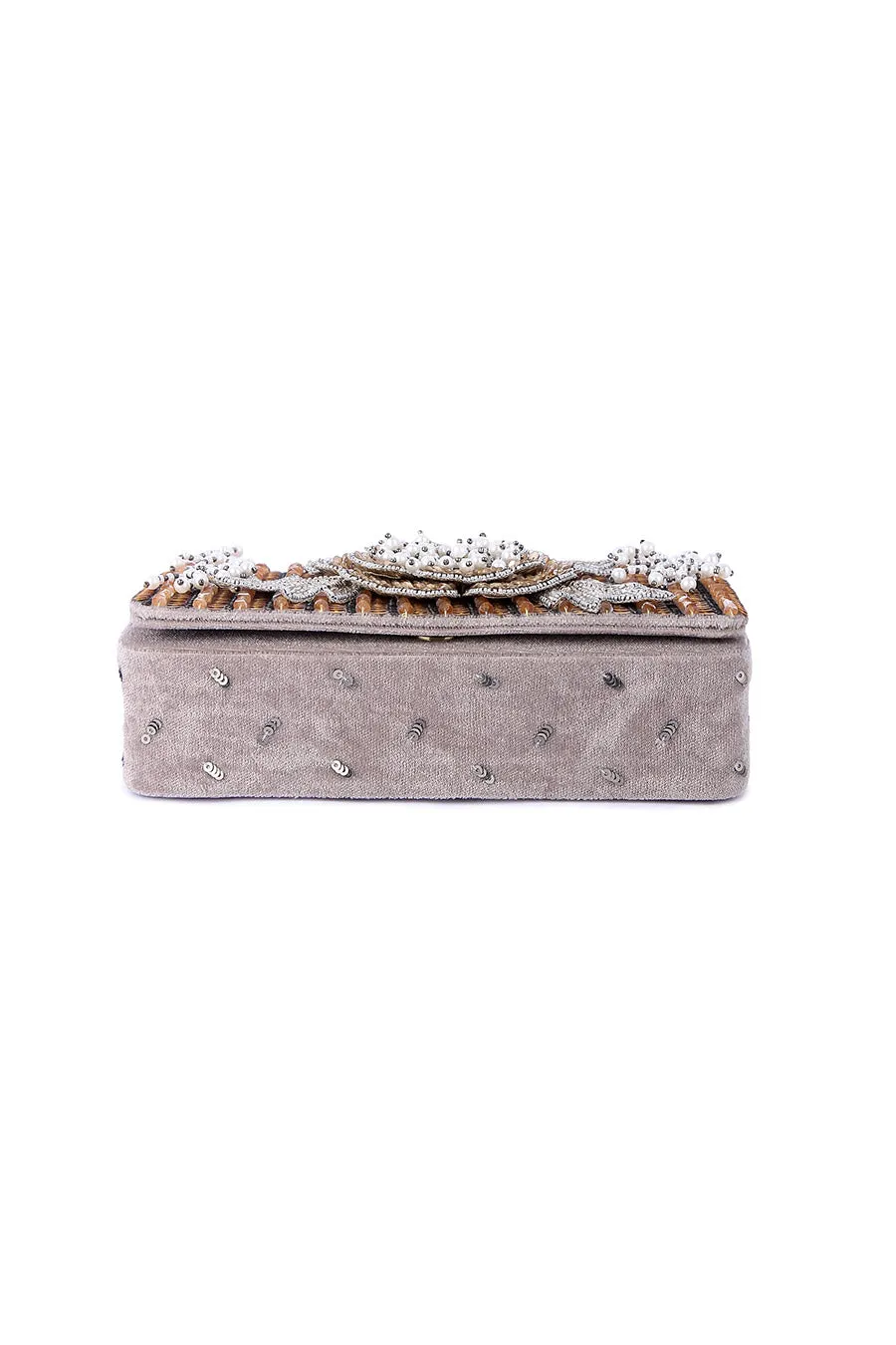 Multicolour Mahdaba Hand-Embroidered Clutch