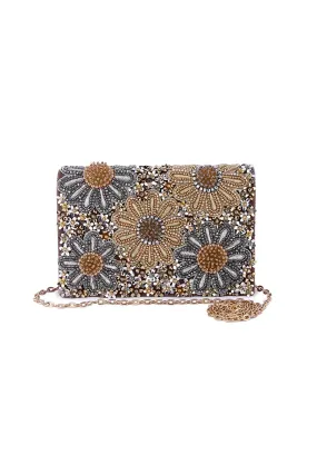 Multicolour Sufiyaana Floral Embroidered Clutch