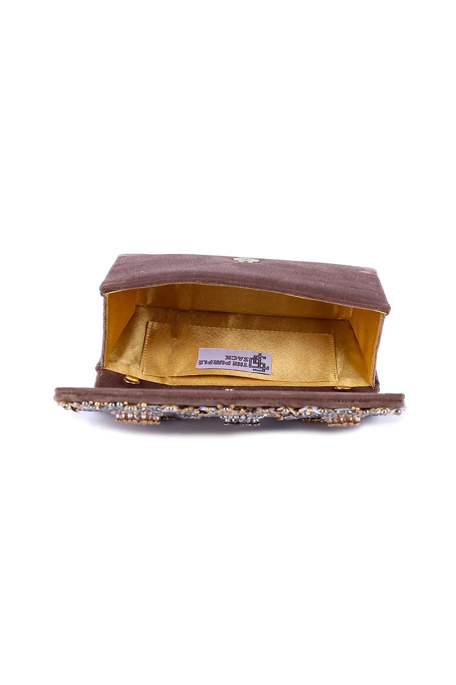 Multicolour Sufiyaana Floral Embroidered Clutch