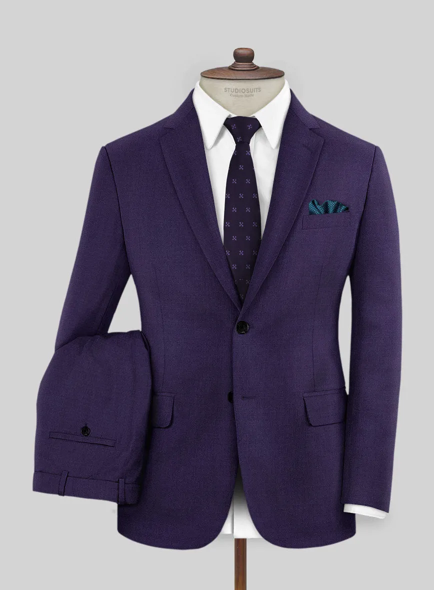 Napolean Violet Wool Suit