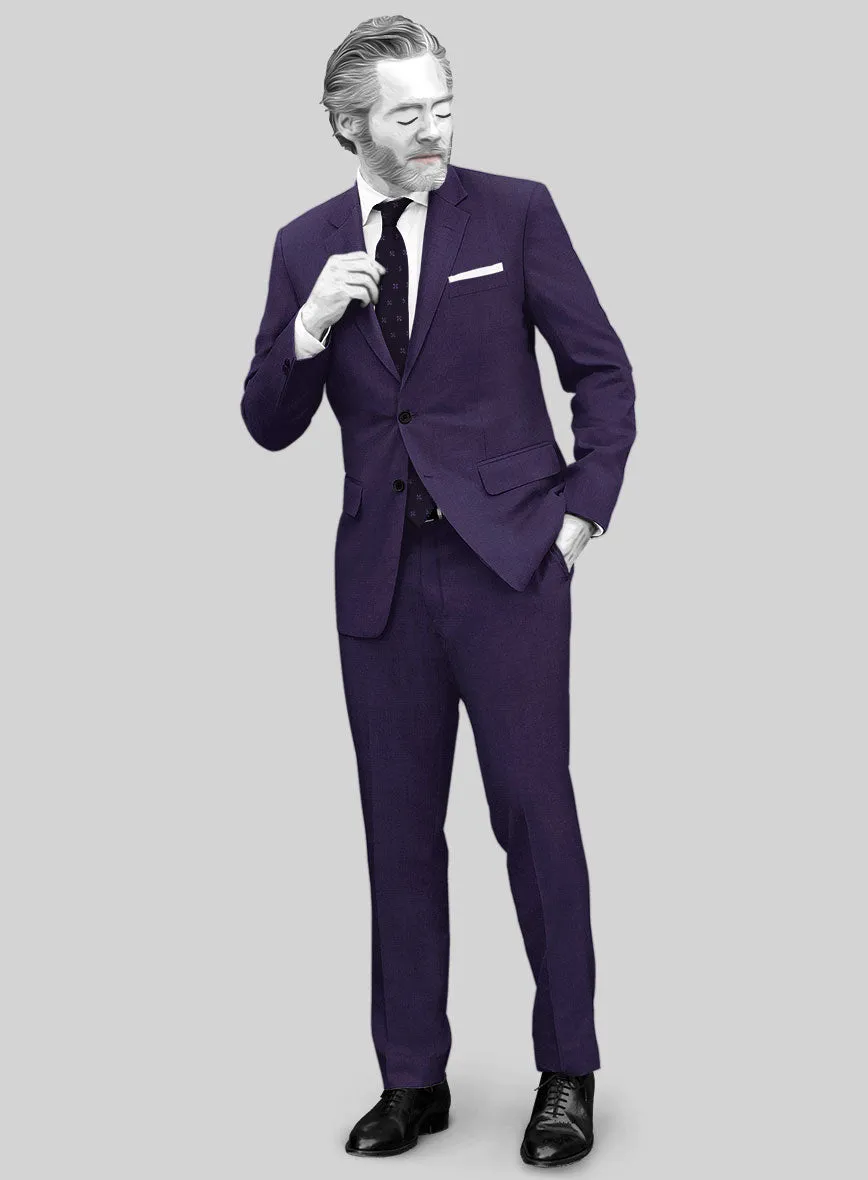 Napolean Violet Wool Suit