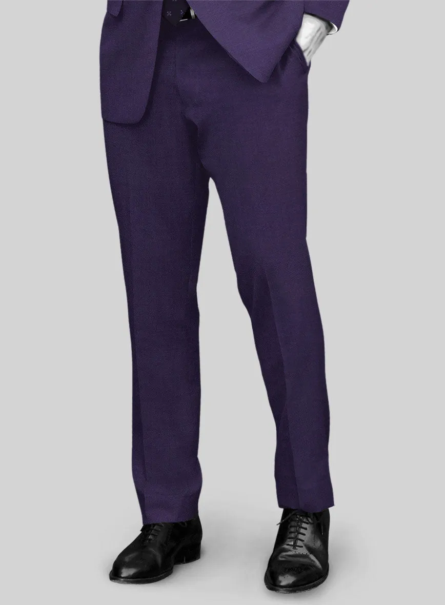 Napolean Violet Wool Suit