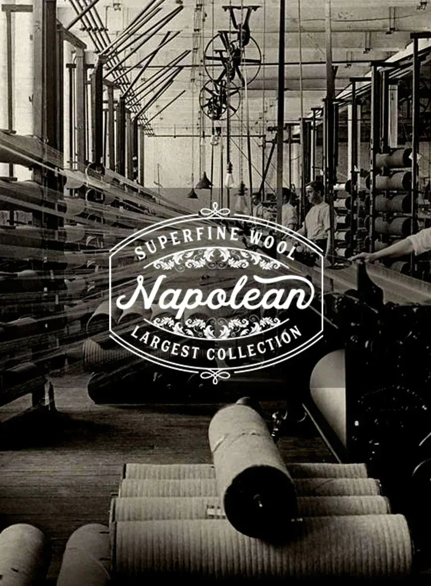 Napolean Violet Wool Suit