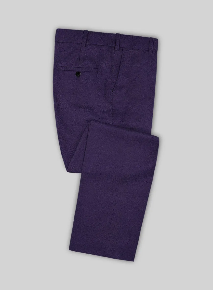 Napolean Violet Wool Suit