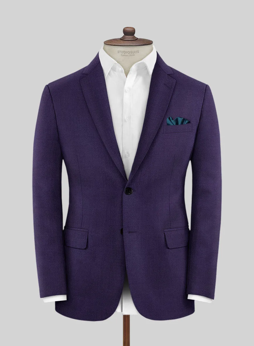 Napolean Violet Wool Suit